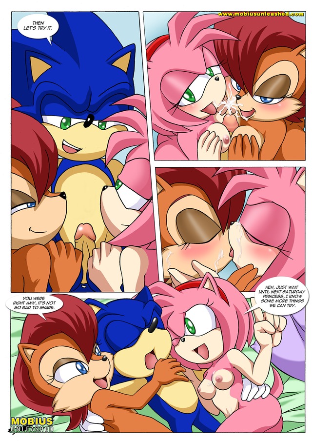 sonic hentai comic night part fun saturday