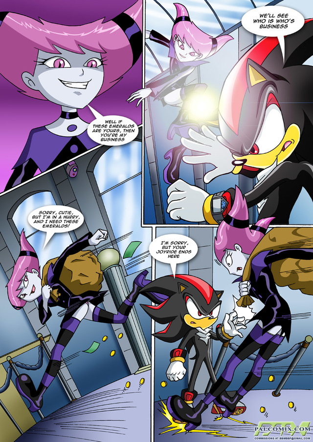 sonic hentai flash page comics eng sonic shadow teen titans palcomix hedgehog jinxed