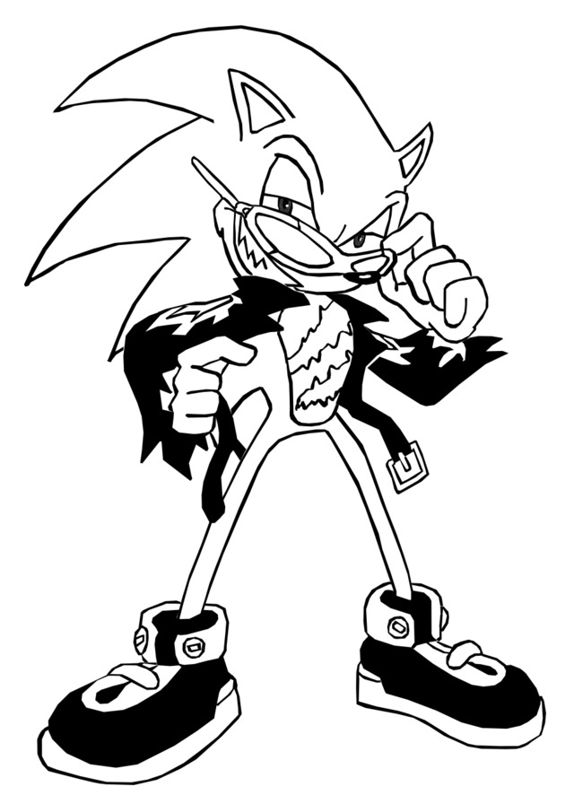 sonic hentai newgrounds art color hedgehog headchef scourge