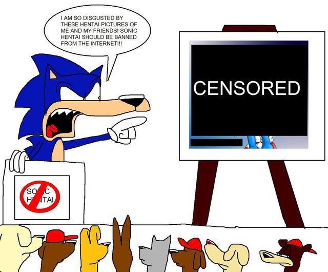 sonic hentai tails hentai art pre sonic protesting jimmytwotimes