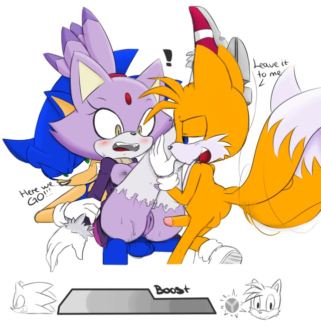 sonic tails hentai comment sonic team cat hedgehog blaze tails dfad hearlesssoul