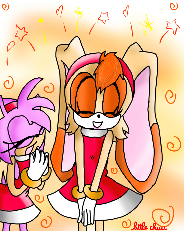 sonic vanilla hentai amy morelikethis artists dress vanilla thelittlechuu