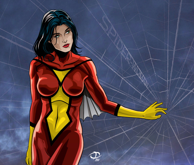 spider woman hentai drew jessica spiderwoman