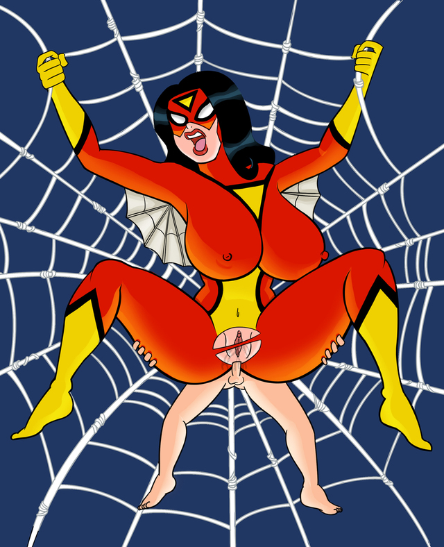 spider woman hentai woman marvel man spider glassfish