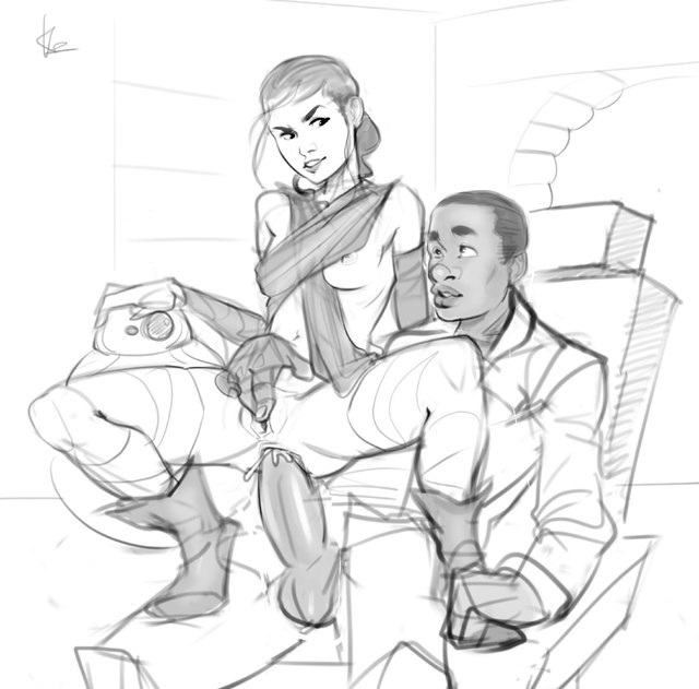 star wars hentai ms pictures user sketch star vii wars rey finn kaztor