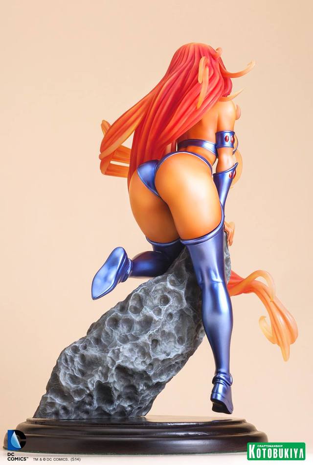 starfire hentai comics bishoujo comics statue starfire kotobukiya showcases