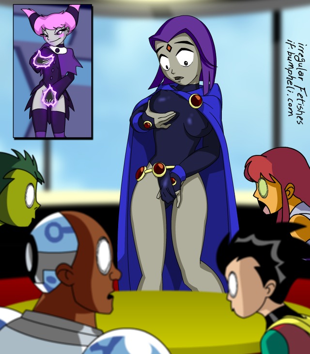 starfire raven hentai teen titans dcau bcc raven jinx starfire irregular fetishes