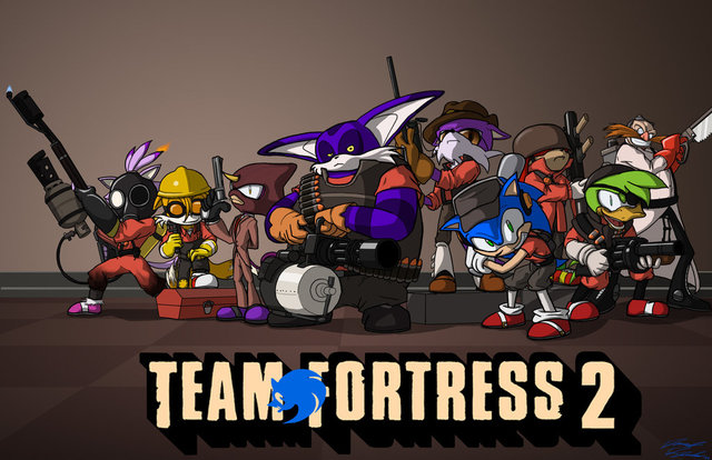 team fortress 2 hentai art sonic team tails fortress mccloud toughset