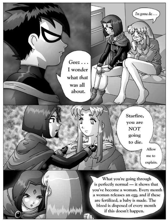 teen titan hentai doujin show attach ttcomic