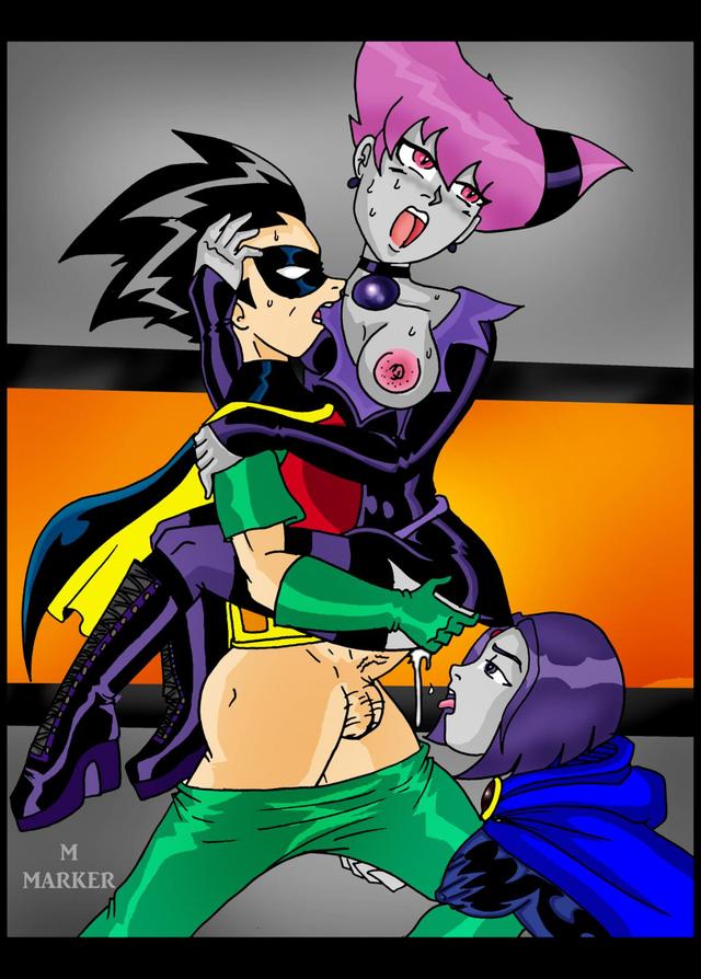 teen titans hentai foundry hentai teen robin titans raven starfire prophet