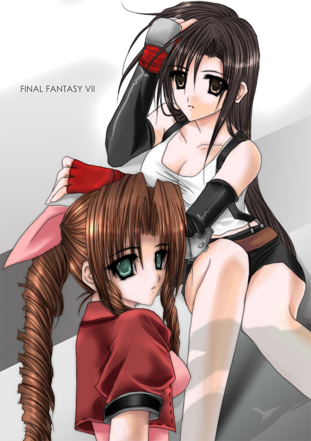 tifa aeris hentai final fantasy tifa vii boards aerith hizuki