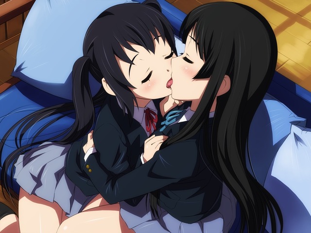 top yuri hentai gallery yuri ero misc action azusa mio viii newtype