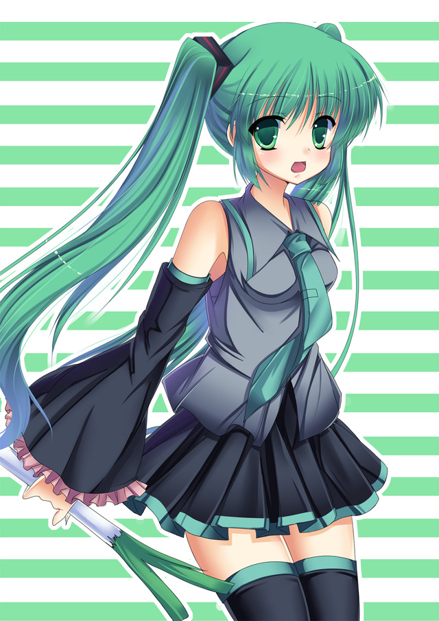 vocaloid hentai pictures hentai albums galleries hair skirt userpics eyes long categorized wallpapers miku thighhighs spring zettai solo twintails highres aqua ryouiki hatsune detached sleeves ruki vocaloid necktie onion amemiya kor