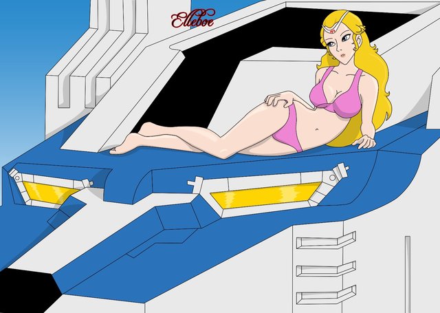voltron force hentai art from naked pre princess gets voltron allura elleboe