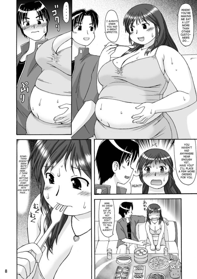 weight gain hentai hentai original media weight gain