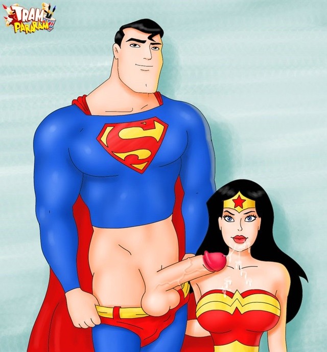 wonder woman e hentai hentai woman porn superman cartoon drawn wonder tram pararam