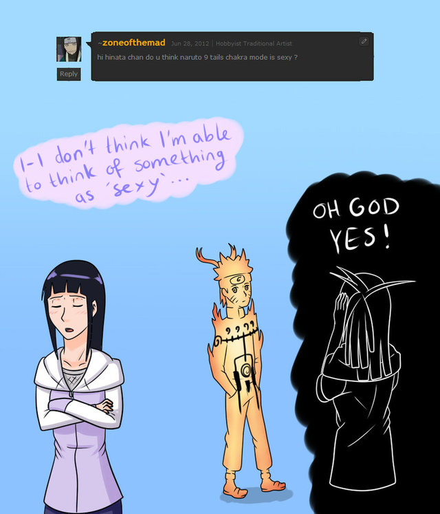 young hinata hentai manga pre morelikethis fanart tails silent mode chakra shanin hhzoh