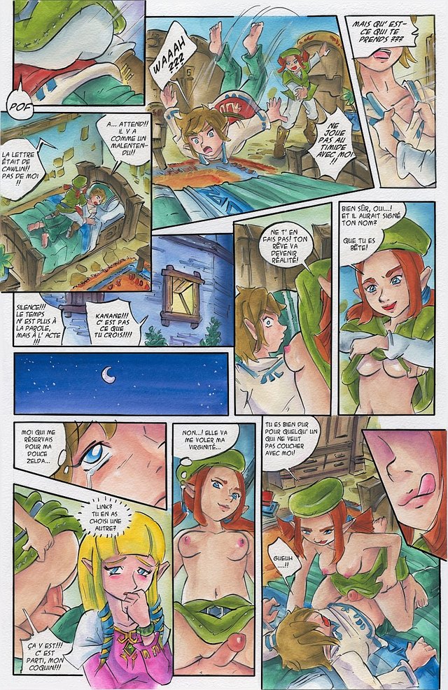 zelda hentai porn comic french pages assorted hearts passage zeldakingdom