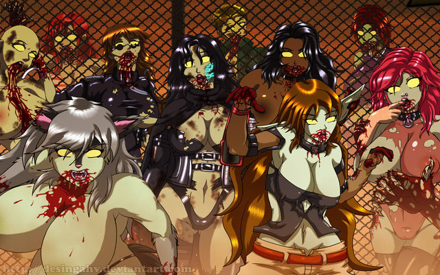 zombie girl hentai chan zombie desingahv outbreak