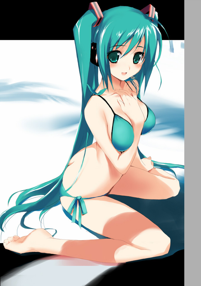 hatsune miku hentai pictures news miku bikini per hatsune playboy posa