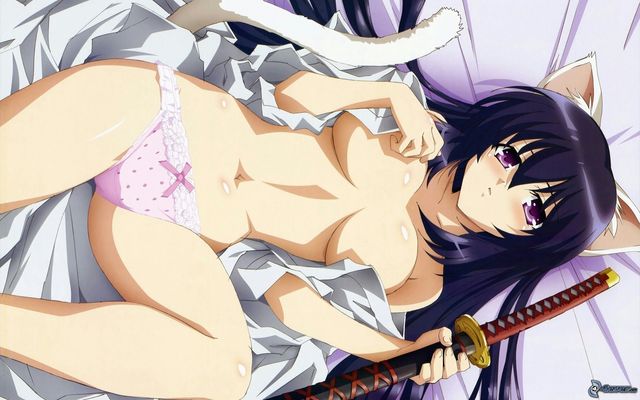 hentai anime anime hentai cartoons girl sexy data topless fantasy katana