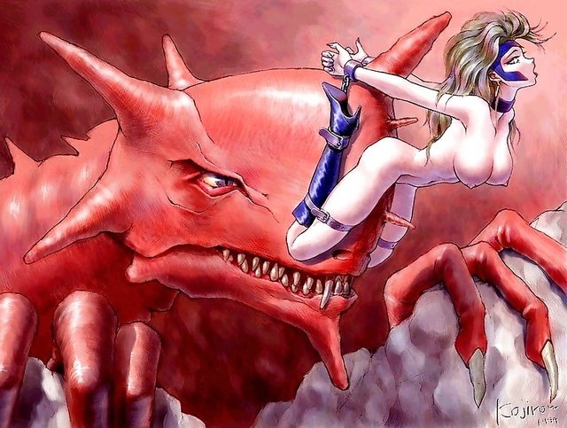 hentai breast bondage hentai bdsm blonde high hair breasts blush hanging nude blood collar monster dragon boots bondage torture virgin chains sacrifice earrings cuffs straps shackles buckle