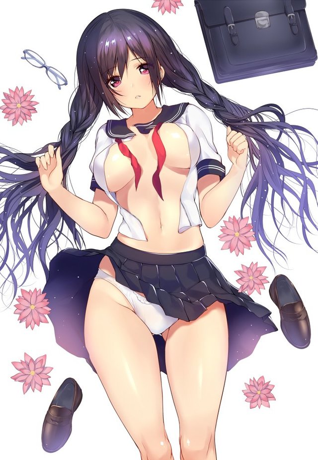 hentai hub anime hentai ecchi girl boobs hot fucked gets