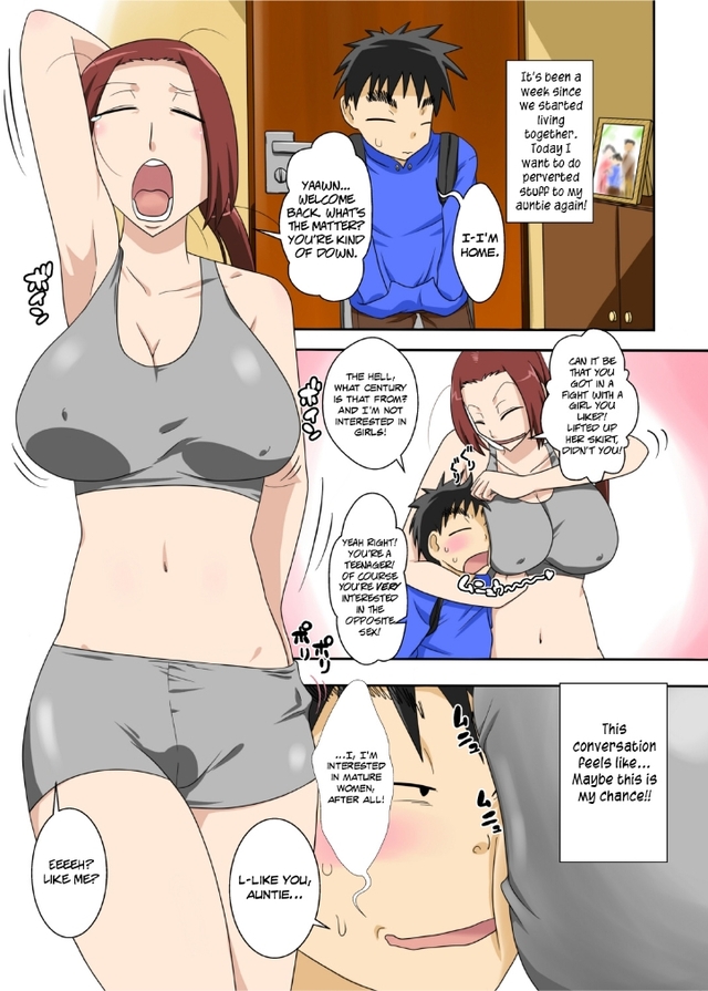hentai porn manga hentai manga xxx color aunt