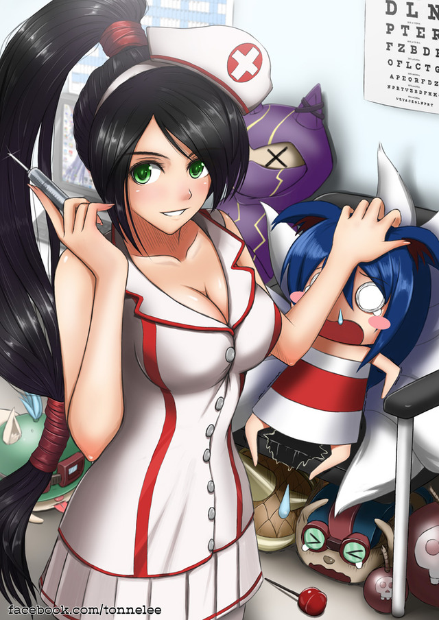 hentai sexy galleries sexy nurse outfit akali