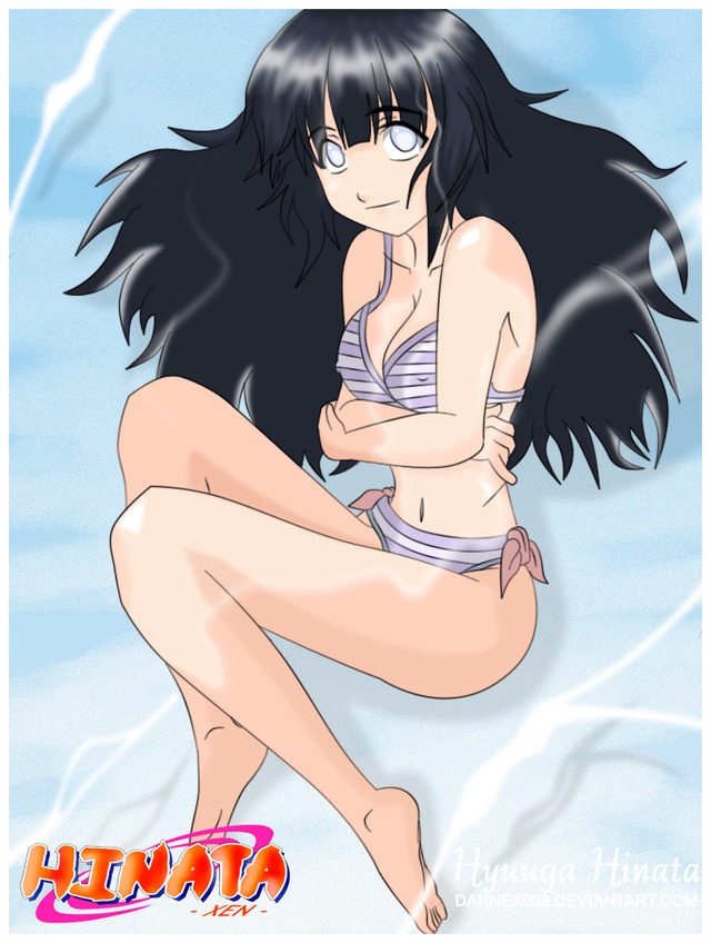 hinata hyuga hentai manga anime hentai black naruto hair breast bondage bikini hyuuga hinata panties shippuden barefoot