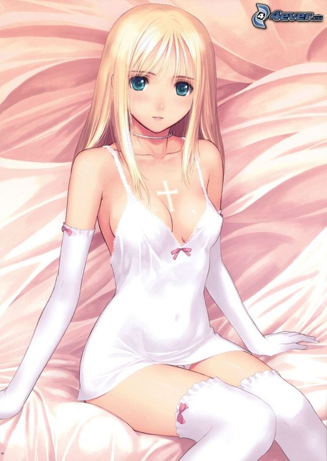 hot and sexy anime hentai anime hentai cartoons girl blonde sexy data fantasy zodoha nightie