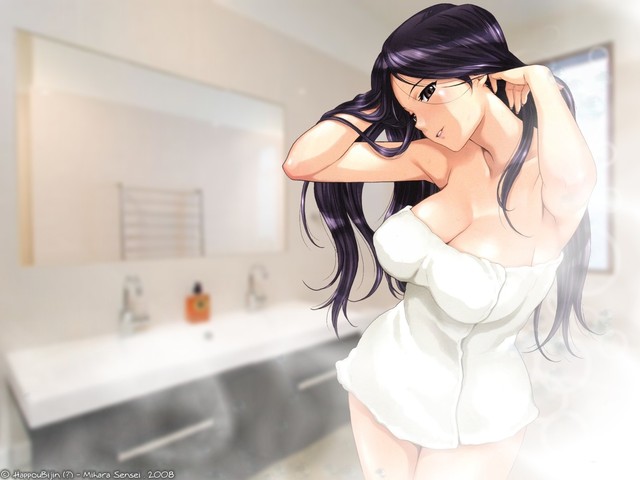 hot hentai anime pics anime hentai girl sexy wallpaper bathroom women happoubi jin