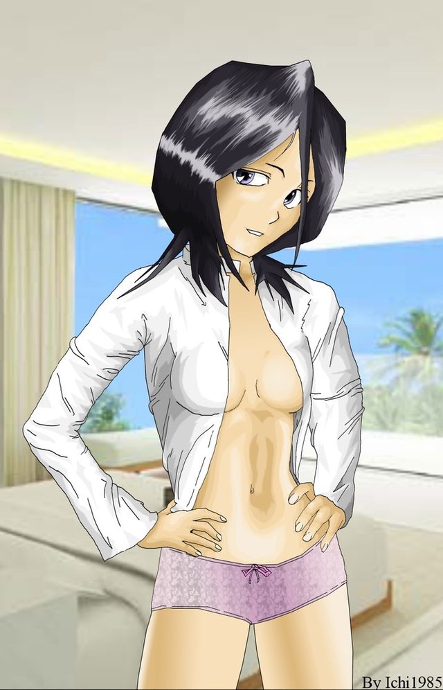 hot rukia hentai pre morelikethis ichi posing rukia