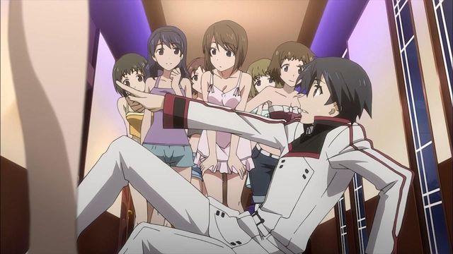 infinite stratos hentai anime gallery original safe harem winter ever infinite stratos least rehashes