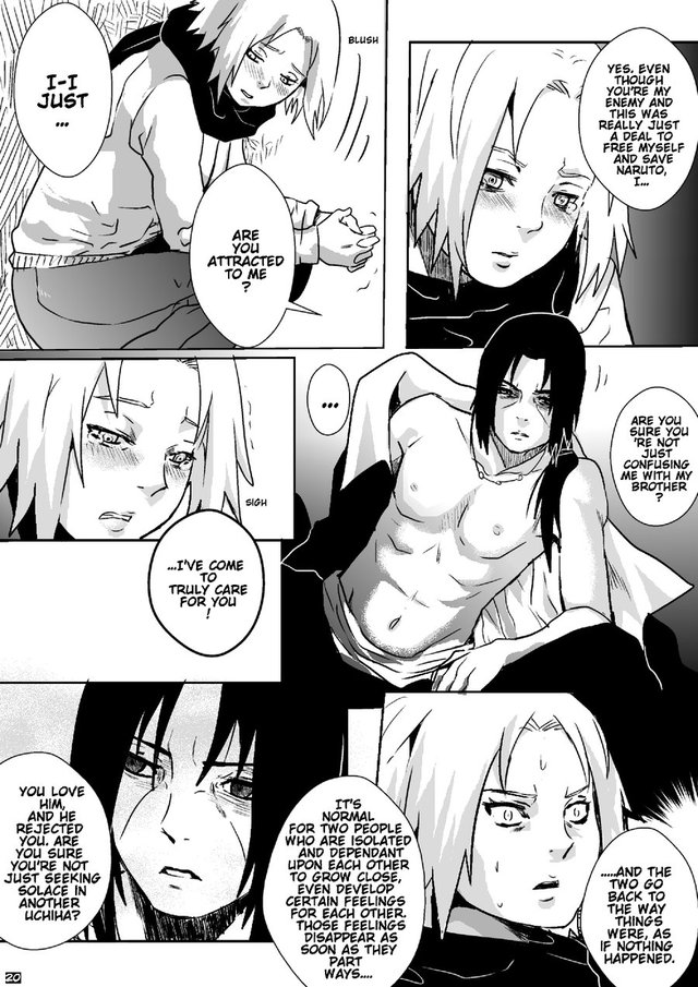 itachi and sakura hentai page art doujinshi laira itasaku tuu