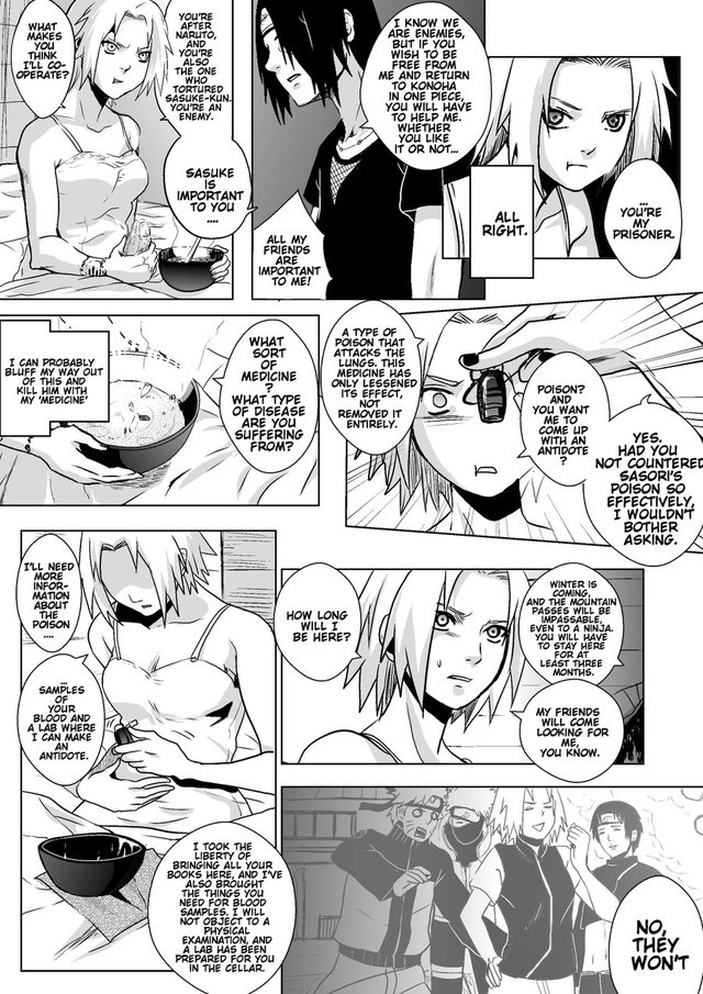 itachi x sakura hentai page art doujinshi laira itasaku vetg