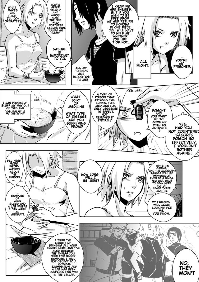 itachi x sakura hentai page art doujinshi laira itasaku vetg