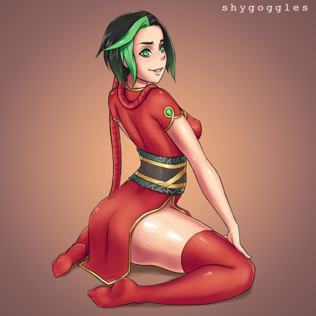 jinx hentai art pin ups league jinx firecracker shygoggles