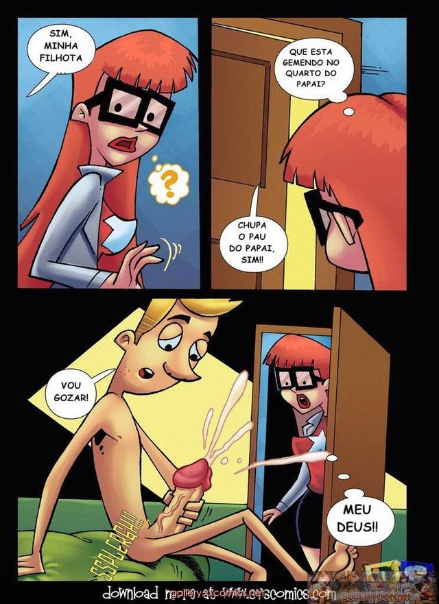 johnny test hentai pictures comics test johnny espionando irmazinha