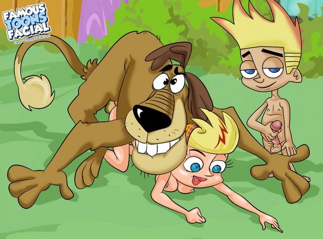 johnny test hentai tag blonde attachment dog fucks crazy stunning