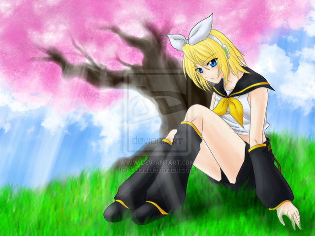 kagamine rin hentai art rin kokoro kagamine fudou