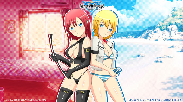 kairi hentai hentai yuri future kingdom hearts kairi alternate namine xerw uels