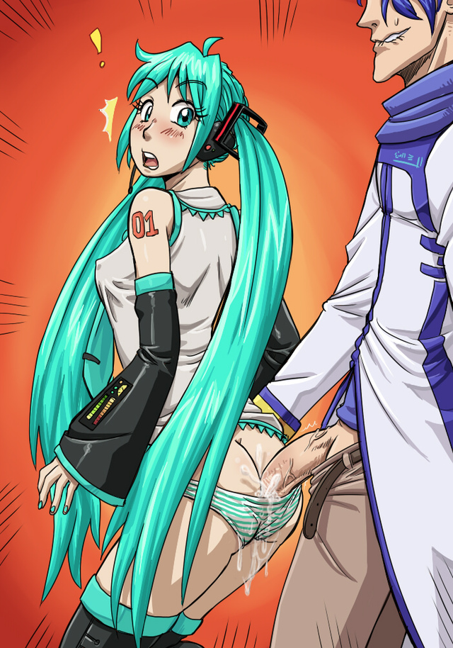 kaito hentai miku cfe kaito eaf hatsune vocaloid spidu