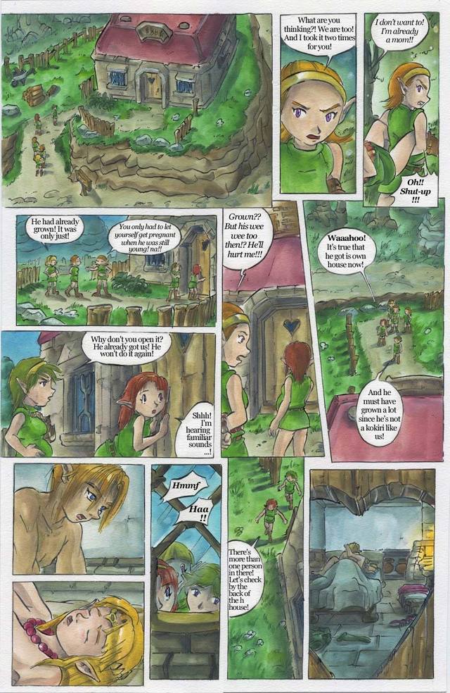 legend of zelda hentai comics page pictures album bad zelda