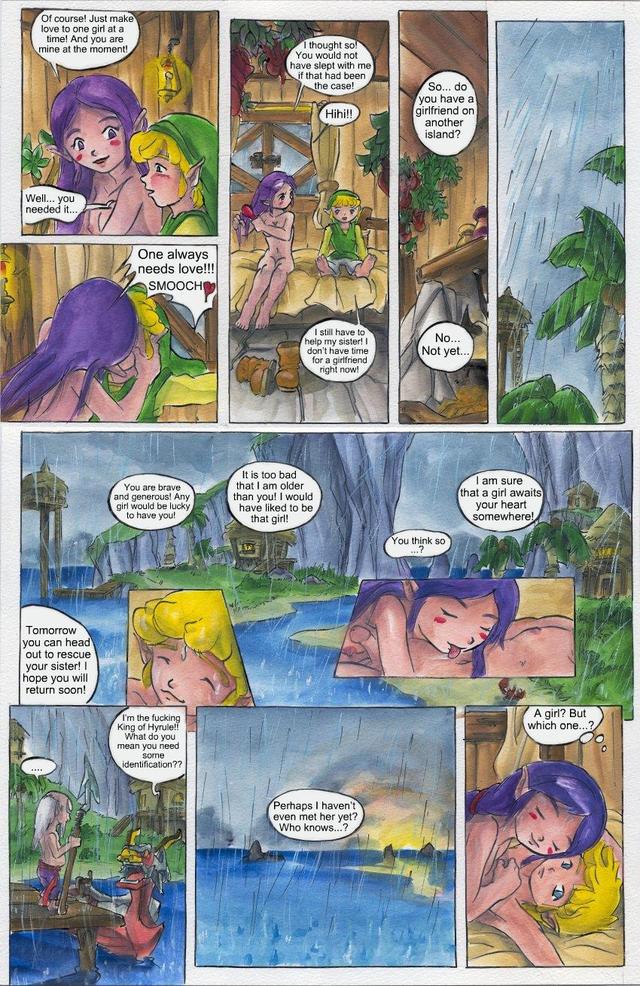 legend of zelda hentai comics 