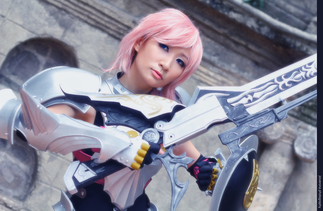 lightning final fantasy hentai final photoshop fantasy lightning xiii jiocosplay qrb