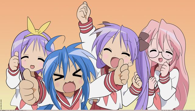 lucky star hentai kagami anime manga album wallpaper wallpapers kagami star tsukasa lucky hiiragi izumi konata miyuki