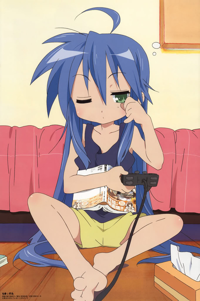 lucky star hentai konata anime comments female favorite character who blqe