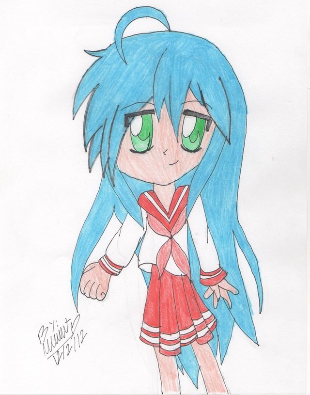 lucky star konata hentai pre morelikethis traditional star fanart lucky drawings konata pis