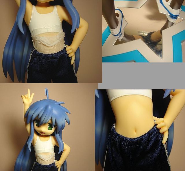 lucky star konata hentai gallery misc figure giant konata xxvi stripped frreing